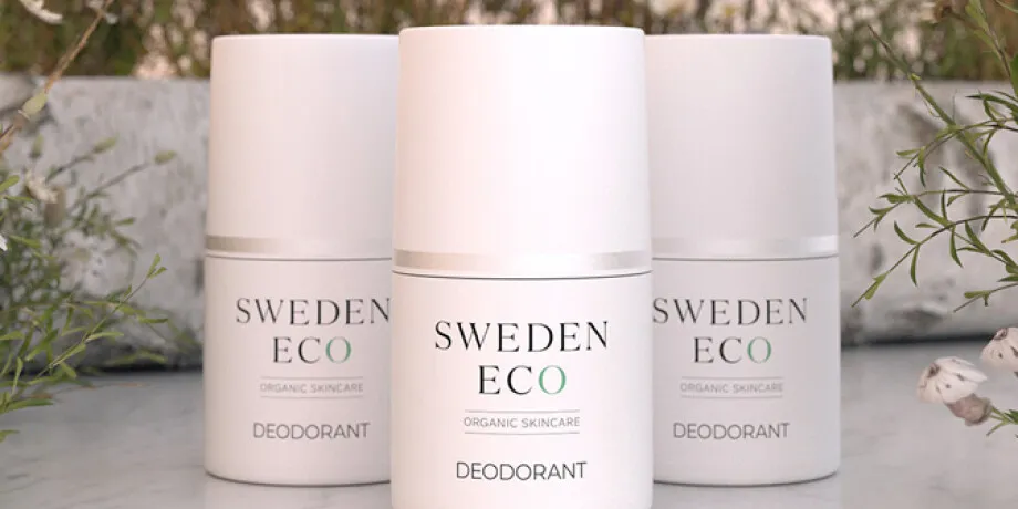 Sweden Eco organic skincare Deodorant - nytt varumärke och ny deodorant